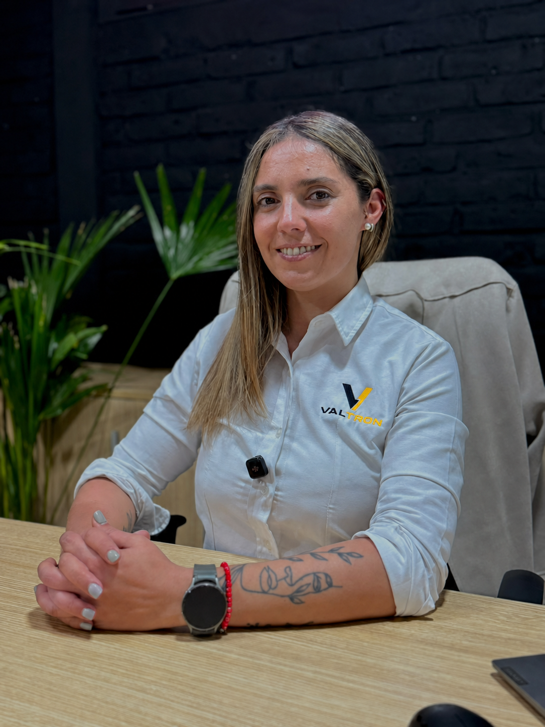 Florencia Yamin, fundadora de Valtron Servicios Integrales